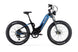 Cyrusher Trax 2.0 Full Suspension Step-Through Fat Tire electric bike in Blue