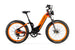 Cyrusher Trax 2.0 Full Suspension Step-Through Fat Tire electric bike in Orange