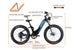 Cyrusher Trax 2.0 Full Suspension Step-Through Fat Tire electric bike