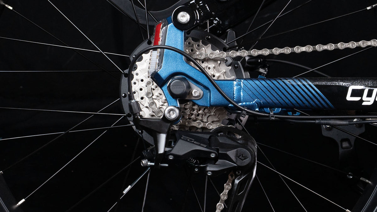 Cyrusher Trax 2.0 Full Suspension Step-Through Fat Tire electric bike