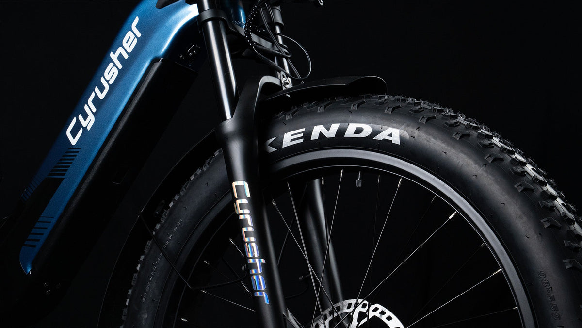 Cyrusher Trax 2.0 Full Suspension Step-Through Fat Tire electric bike